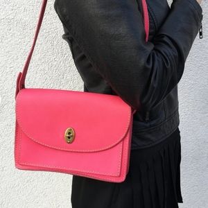 Fossil Pink Shoulder Bag